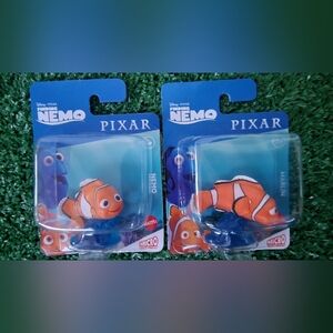 Disney Pixar Finding Nemo And Marlin Figurine Set!!